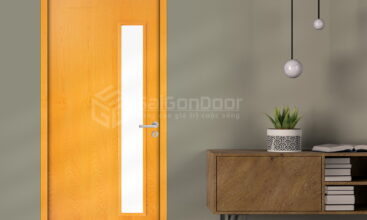 Cửa Gỗ Chống Cháy MDF Veneer P1G1 Sồi-SGD