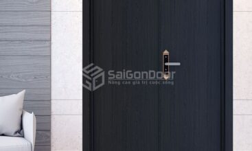 Cửa Gỗ Công Nghiệp MDF Laminate 2P1-MDFL-SGD